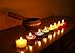 Beeswax Chakra Meditation Tealights Candles, Set of 8