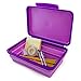 It's Academic Flexi Storage Box, Folding, Collapsible and Adjustable for Pencils, Supplies, and More, Purple (23135)