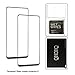 QHOHQ [2 Pack] Screen Protector for Xiaomi Mi 9T / 9T Pro,[Full Coverage] Tempered Glass Case Friendly Protection Film for Xiaomi Mi 9T / 9T Pro (Black)