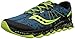 Saucony Men's Nomad TR Running Shoe, Deepwater/Citron,11.5 M US