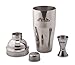 Professional SST Cocktail Shaker Set Bundle w/Jigger, Bar Towel and Recipes/Bartender Tool/Martini Bar Kit