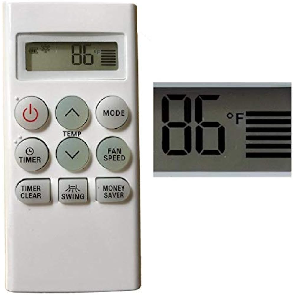 Replacement Friedrich Air Conditioner Remote Control AKB73756218