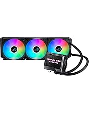 ASUS ROG Ryujin II 360 ARGB All-in-one Liquid CPU Cooler 360mm Radiator (3.5" Color LCD, Embedded Pump Fan, 3X ROG 120mm ARGB Radiator Fans, Compatible with Intel LGA1700, 1200 and AM5, AM4 Socket)