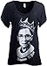 Ann Arbor T-shirt Co. Notorious R.B.G. Progressive Liberal Ruther Bader Ginsburg Flowy Ladies' T-shirt
