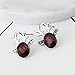 Crystal Gemstone Earrings Luxury Three Dimensional Christmas Reindeer Elk for Women Girls Fashion Jewelry Ear Studs Party Favors Accessories Decorations Decors Earrings (#A)