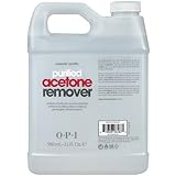 Opi Purified Acetone Nail Polish Remover,32 Fluid Ounce