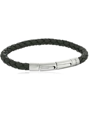 Braided Leather Cord Bracelet