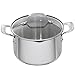Emeril Lagasse Stainless Steel Dutch Oven, 5-Quart, Silver