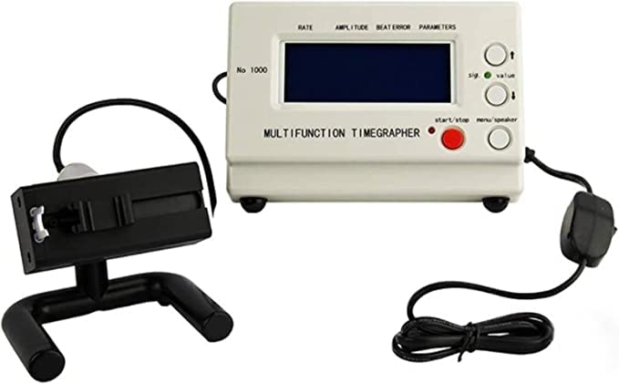 MiViola Multifunction Timegrapher NO.1000 Watch Timing Machine Tester Tools Watch Tool, Multifunction Watch Tester Repair Tools Watch Timing Calibration Tool