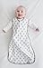 Amazing Baby Cotton Sleeping Sack, Wearable Blanket with 2-way Zipper, Sterling Tiny Bears, Medium (6-12 mo)