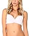 iHeartRaves White Sequin Rave Bra Top (Small)