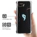 DagoRoo Compatible with ASUS ROG Phone 2 Crystal Clear Case, Slim Flexible Shock Absorption Cover for ASUS ROG Phone II ZS660KL (6.59 inch) 2019 (Clear)