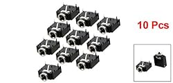 uxcell a12062600ux0366 10 Pcs 3 Pin PCB Mount