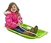 Lucky Bums Kids Plastic Snow Sled, 35-inch Toboggan, Bright Green
