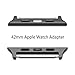 Apple Watch Adapter, Oittm Stainless Steel Apple Watch 42mm Band Connection Adaptors for Apple Watch Series 3, Series 2, Series 1, Nike+ [No Screws or Screwdriver Needed] (Space Gray 42mm)