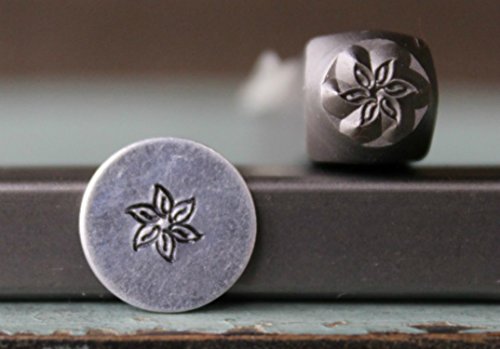 Brand New 6mm Flower Metal Punch Design Stamp - Supply Guy - CH-193