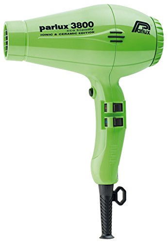 Click Here to See More Images Parlux PAR4182 Professional 3800 Ionic and Ceramic Hair Dryer, Green, 2100 Watt