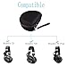 LTGEM EVA Hard Case for Bluedio Turbine T2s & T2 Plus Wireless Bluetooth Headphones - Travel Carrying Storage Bag