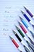 Zebra Pen Z-Grip Flight Stick Ballpoint Pen, Bold Point, 1.2mm, Assorted Fashion Colors, 5-Count