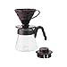 Hario V60 Pour Over Coffee Starter Set, Size 02, Brown