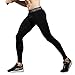 Smartdoo Men's Compression Cool Dry Baselayer Pants Wear Under Leggings Sports Tight Long Pant for Men(Black, M)