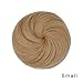 Fast Hair Bun for Men REECHO Hair Extensions Chignon Synthetic 3 inches in Diameter Size Small Color Medium Blonde