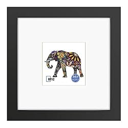 RPJC 8x8 Soild Wood Picture Frame with High