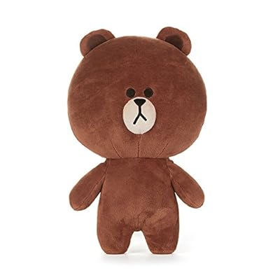 LINE FRIENDS Brown Plush Figure Large Standing Kuwait Ubuy