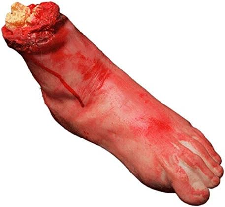 Ukrain Realistic Latex Gory Human Arm Hand Life Size Scary Bloody Blood Body Parts for Halloween Party Indoor Outdoor Prop and Cosplay Decoration