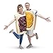 Peanut Butter & Jelly Adult Couple's Halloween Costume PBJ Party & Cosplay Suits