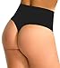 SAYFUT Women Waist Cincher Girdle Tummy Slimmer Sexy Thong Panty Shapewear Black US 6-8/Waist 26.5