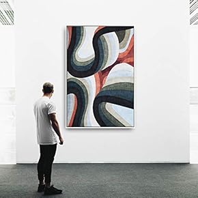 signwin Framed Canvas Wall Art Color Block Canvas...