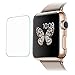 For Apple Watch,For Apple Watch Sport,For Apple Watch Edition (38mm ONLY) Tempered Glass Screen Protector High Definition Clear, Protect Your Apple Watch Screen from Scratches and Drops,100% Clear-view and TouchScreen Functionality, Extremely Smooth / Self-Healing / Bubble-Free Shield - Kit comes in Frustration-Retail Package(38mm only)