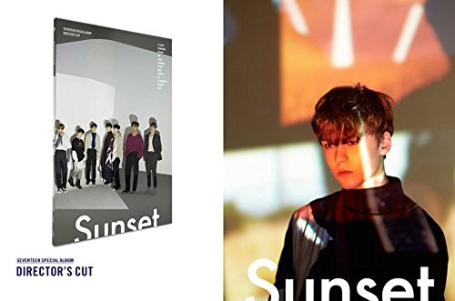 Director's Cut [SUNSET Ver.] SEVENTEEN Special Album CD + Official Poster + Photo Book + 4 Postcards + Photo Card + Lenticular Card + Gift