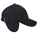 Flammi Adult Adjustable Fleece-lined Baseball Earflap Hat Visor Cap