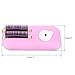2PCS Silicone Eyelash Holder Pad for Eyelash Extensions, 4.3'' x 2.2'' Lash Stands Forehead Glue Pallet (Pink)