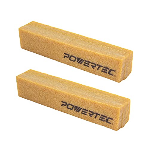 POWERTEC 71002-P2 Abrasive Cleaning Stick for Sanding Belts & Discs 8-1/2" 2PK