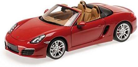 ミニチャンプス 1 18 ポルシェ ボクスター 981 12 レッド 限定504台