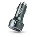 aLLreLi 27W QC Car Charger, QC 3.0 + Intelligent Dual Port USB Car Charger for iPhone 7 / 6S / 6 Plus, Samsung Galaxy S7 Edge / S6, Note 5, Google Nexus 5X / 6P / 7 / 10 and More