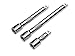 TEKTON 1606 1/2-Inch Drive Extension Bar Set, Cr-V, 3-Piece