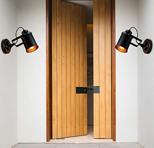 DAXGD Wandlamp, industriële vintage lamp voor thuis, decoratieve hanglamp op de arm met zwenkarm - Afbeelding 7