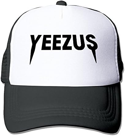 XCarmen Red YEEZUS Kanye West Album Snapbacks Strapback Hats Black