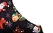 DREAGAL Halloween Sleeveless Floral Printed Flared Swing Dress with Belt