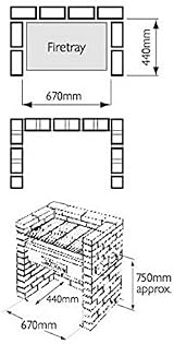 Bar Be Quick Build In BBQ Grill Bake Oven view 2