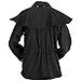 Outback Trading Standard 5020 Bush Ranger Waterproof Breathable Long Sleeve Oilskin Cotton Western Duster Jacket, Black, XX-Large