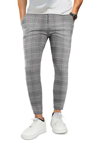 GINGTTO Mens Casual Pants Slim Fit Stretch Mens Chinos Pants Skinny Fit 30 at Amazon
