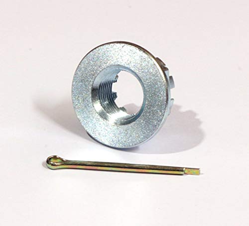 SET OF 2 REAR AXLE CASTLE NUTS & PINS FITS FOR HONDA TRX400EX 400 1999-2008,ATC200X ATC250SX,TRX250EX,TRX250X,TRX300EX,TRX450R,ATC250ES,