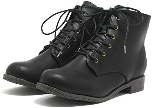 [カンド] 大きいサイズ 幅広 甲高 4e レディース レースアップブーツ