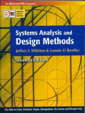 Systems Analysis and Design Methods 0070634173 Book Cover