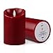 Luminara LED Flameless Candle, Flameless Real Wax Moving Wick LED Candle for Home, Party, Halloween, Wedding Decor with Timer Control Cinnamon Scent 3.5
